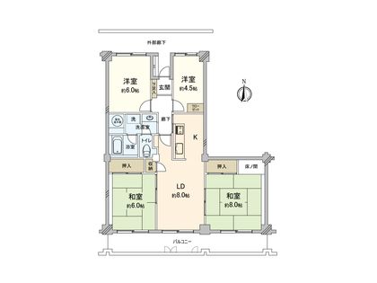 間取図(平面図)