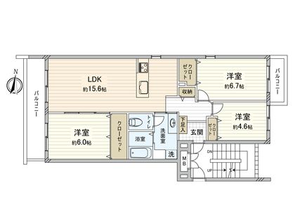 間取図(平面図)