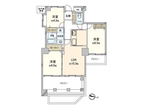 間取図(平面図)