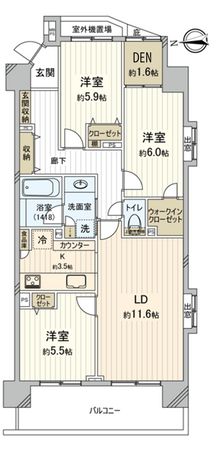 ライオンズプラザ西台駅前 間取図(平面図) ライオンズプラザ西台駅前 間取図(平面図)