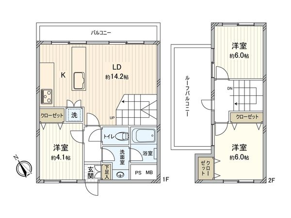 キャッスルマンション志村坂上 間取図(平面図) キャッスルマンション志村坂上 間取図(平面図)