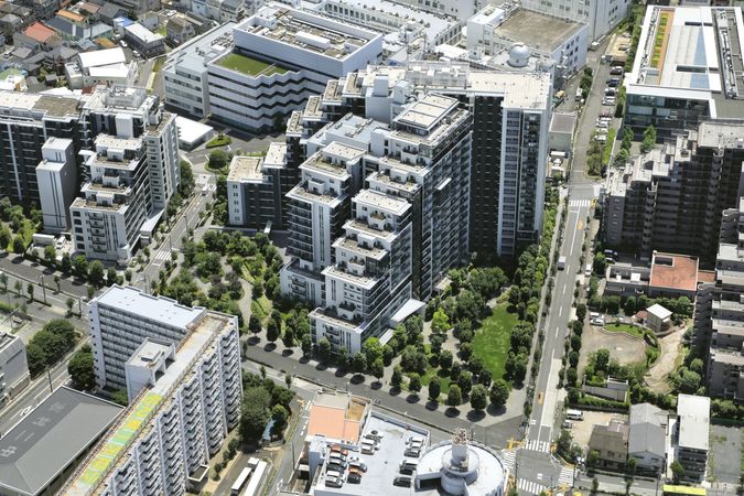 スカイティアラ ウエスト 航空写真