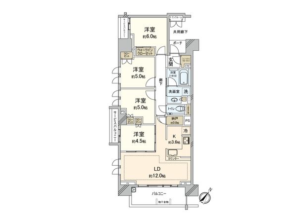 間取図(平面図)