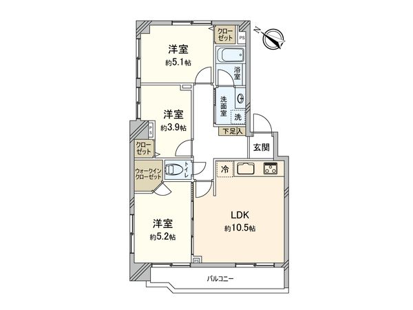 間取図(平面図)