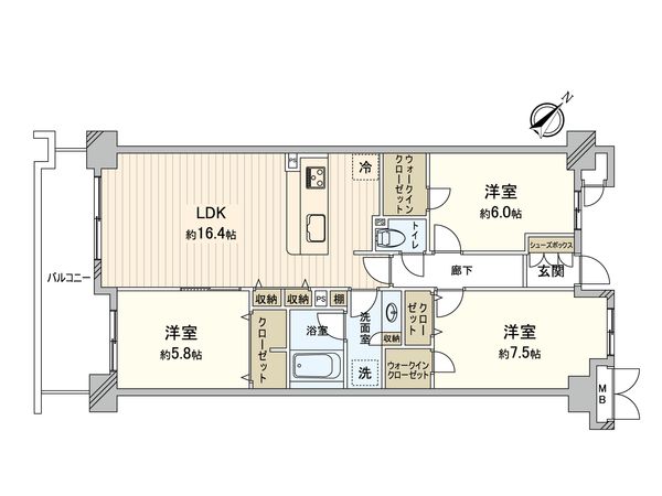 間取図(平面図)