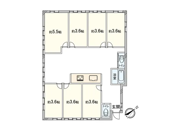 ヒルハウス３間取図