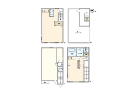 板橋区蓮根2丁目 戸建 間取図(平面図)