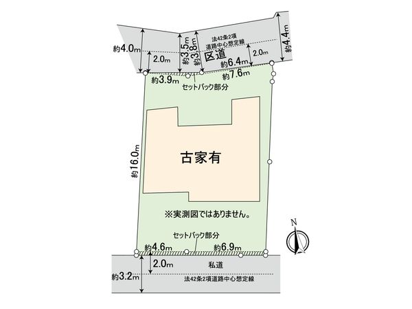 小日向1丁目 土地 区画図