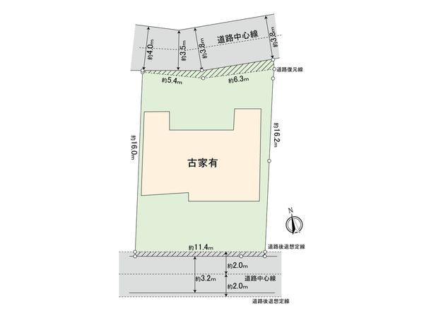 小日向1丁目 土地 区画図 小日向1丁目 土地 区画図