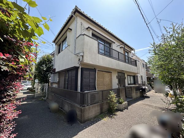 白山4丁目土地 前面道路含む外観