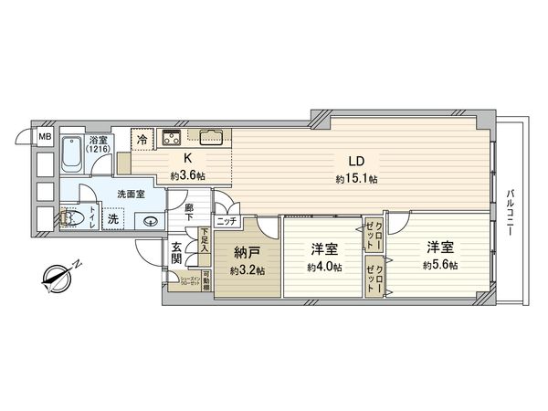 間取図(平面図)