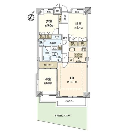 間取図(平面図)