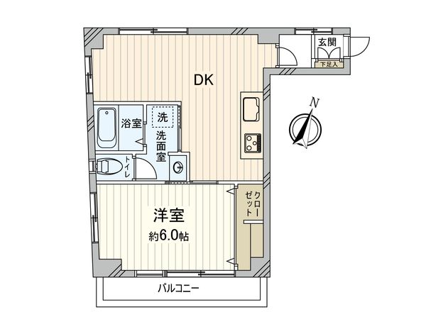 ハイツ音羽 間取図(平面図)