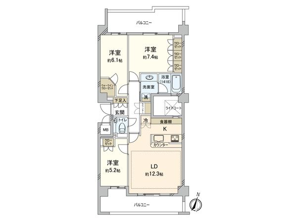 間取図(平面図)
