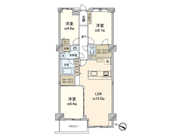 間取図(平面図)
