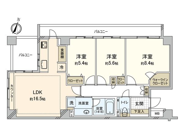 サンウッド文京開運坂上 間取図(平面図) サンウッド文京開運坂上 間取図(平面図)