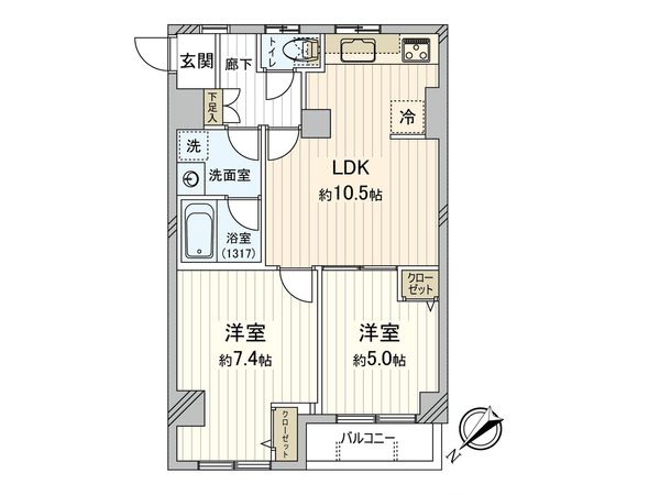 サンテミリオン江戸川橋 間取図(平面図) サンテミリオン江戸川橋 間取図(平面図)
