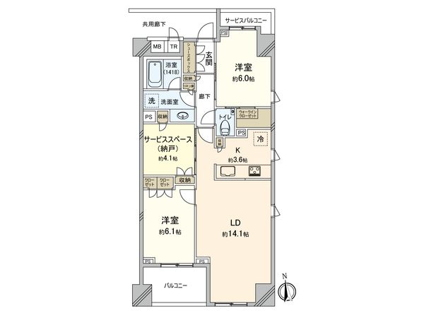 間取図(平面図)