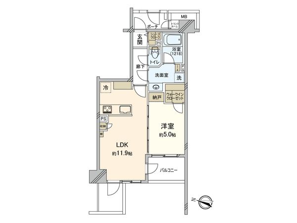 アールヴェール文京大塚公園 間取図(平面図) アールヴェール文京大塚公園 間取図(平面図)