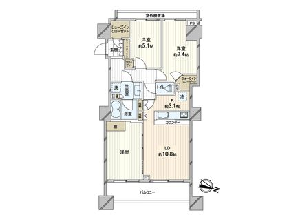 間取図(平面図)