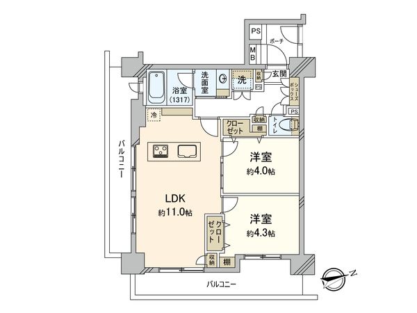 ダイアパレス文京サファイアレジデンス 間取図(平面図) ダイアパレス文京サファイアレジデンス 間取図(平面図)