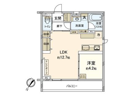 間取図(平面図)