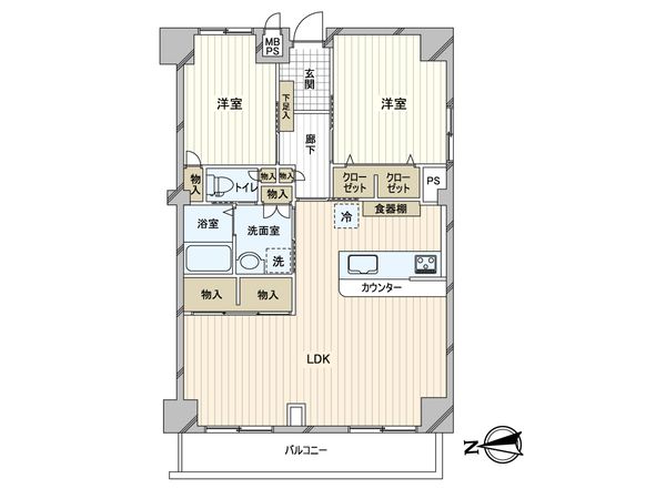 目白ガーデニア 間取図(平面図)