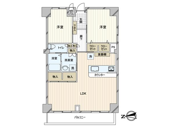目白ガーデニア 間取図(平面図) 目白ガーデニア 間取図(平面図)
