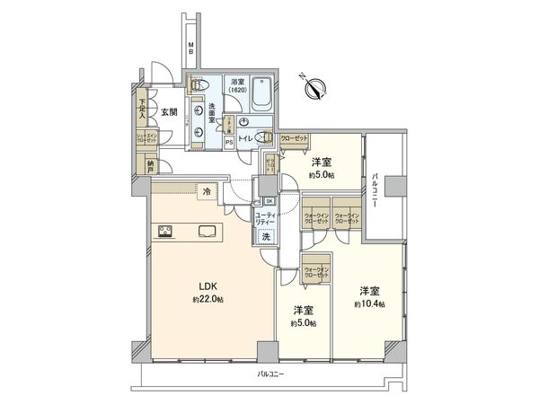 間取図(平面図)