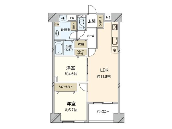 パークノヴァ小石川 間取図(平面図) パークノヴァ小石川 間取図(平面図)