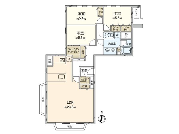 音羽ハウス 間取図(平面図) 音羽ハウス 間取図(平面図)
