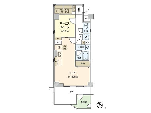 ライオンズマンション千石 間取図(平面図)