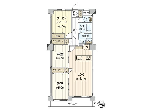 間取図(平面図)