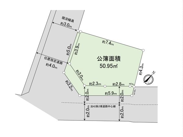 北区赤羽台3丁目土地 区画図 北区赤羽台3丁目土地 区画図