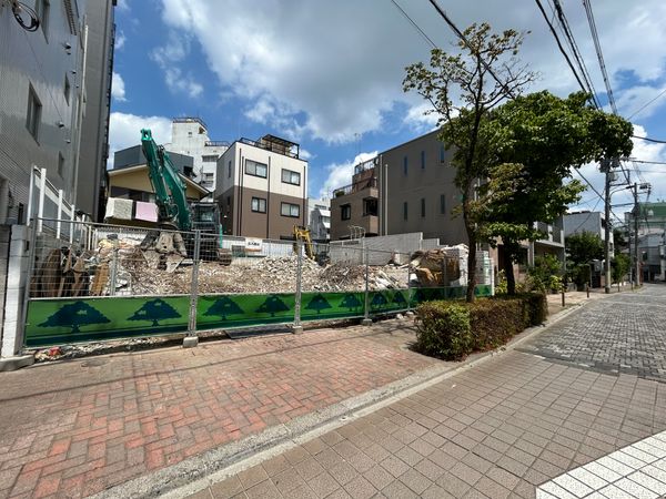 北区王子本町1丁目 土地 前面道路含む外観