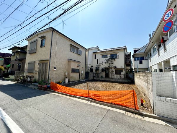北区岩淵町 建築条件付土地 土地写真