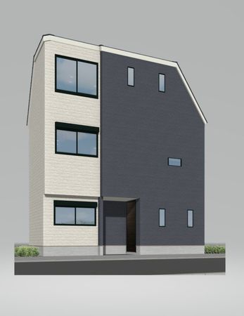 北区豊島4丁目新築戸建 外観パース図 北区豊島4丁目新築戸建 外観パース図