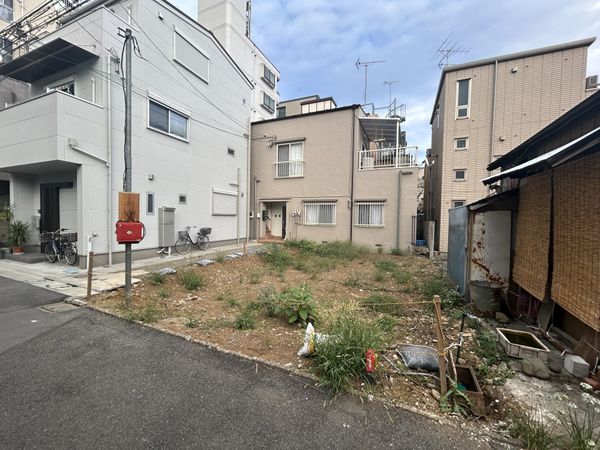 豊島区南池袋4丁目 借地権付き新築戸建 外観
