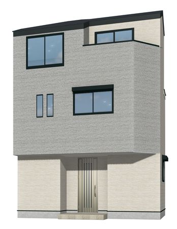 豊島区西巣鴨2丁目 新築戸建A号棟 外観パース図 豊島区西巣鴨2丁目 新築戸建A号棟 外観パース図