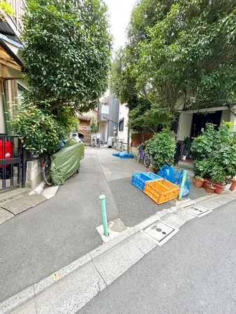 前面道路の様子
