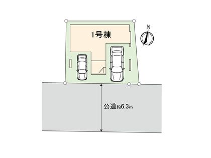 さいたま市南区文蔵四丁目 新築戸建 間取図(平面図)