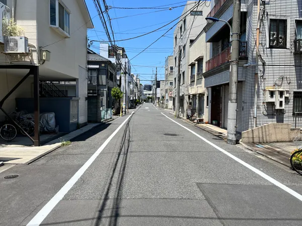 前面道路