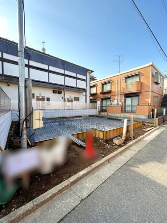 北区上十条2丁目新築戸建 前面道路含む外観 北区上十条2丁目新築戸建 前面道路含む外観
