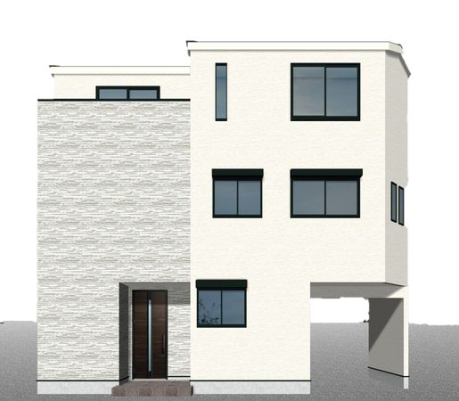 北区岩淵町 新築戸建 D号棟 外観 北区岩淵町 新築戸建 D号棟 外観