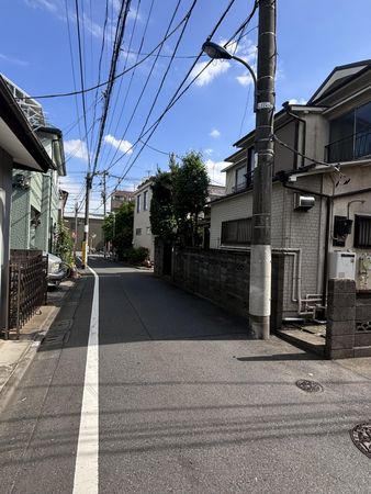 北区上十条4丁目新築戸建 3号棟 前面道路含む外観 北区上十条4丁目新築戸建 3号棟 前面道路含む外観