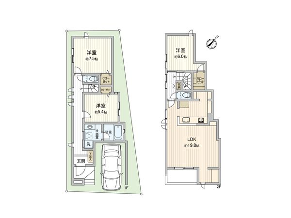 間取図(平面図)