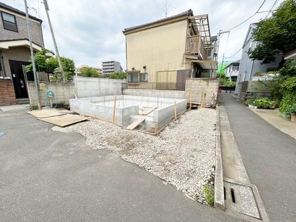 北区豊島2丁目 借地権付新築戸建 外観