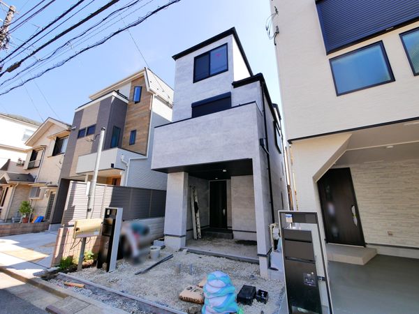 北区岩淵町 新築戸建 A号棟 外観 北区岩淵町 新築戸建 A号棟 外観