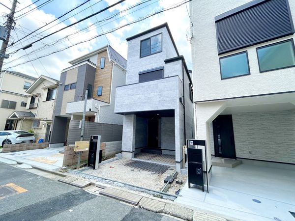 北区岩淵町 新築戸建 A号棟 外観 北区岩淵町 新築戸建 A号棟 外観