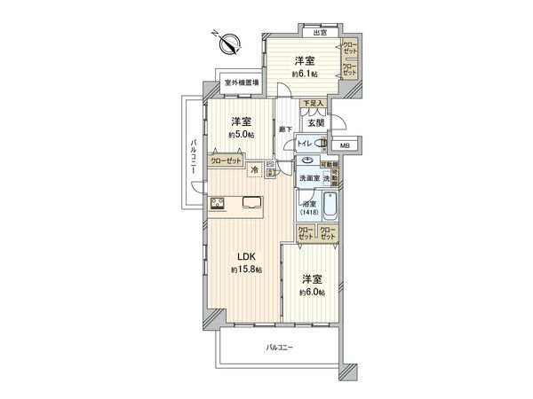 間取図(平面図)